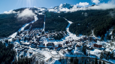 how to get to La Tania station, Photo credit OT Courchevel