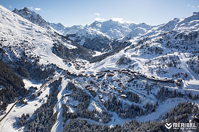Rentals Meribel Mottaret - Agence Saulire - Aeral View Ski resort