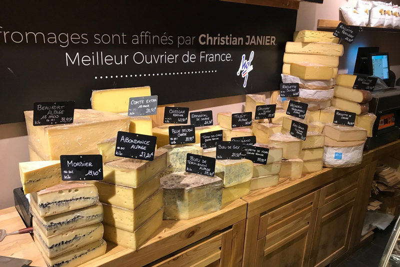 Cheeses at Farto