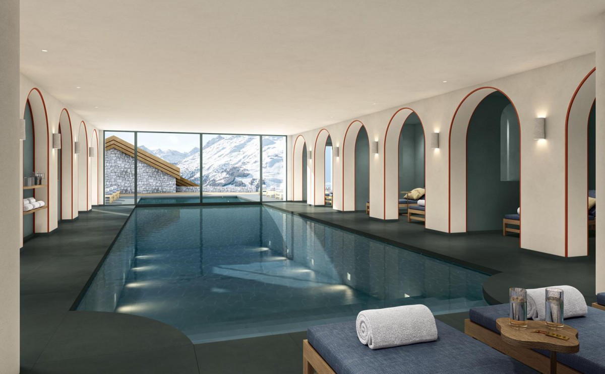 hotel ski meribel luxe station