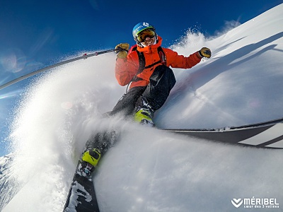 Meribel Mottaret ski resort - Agence Saulire - Freeride skiing powder snow