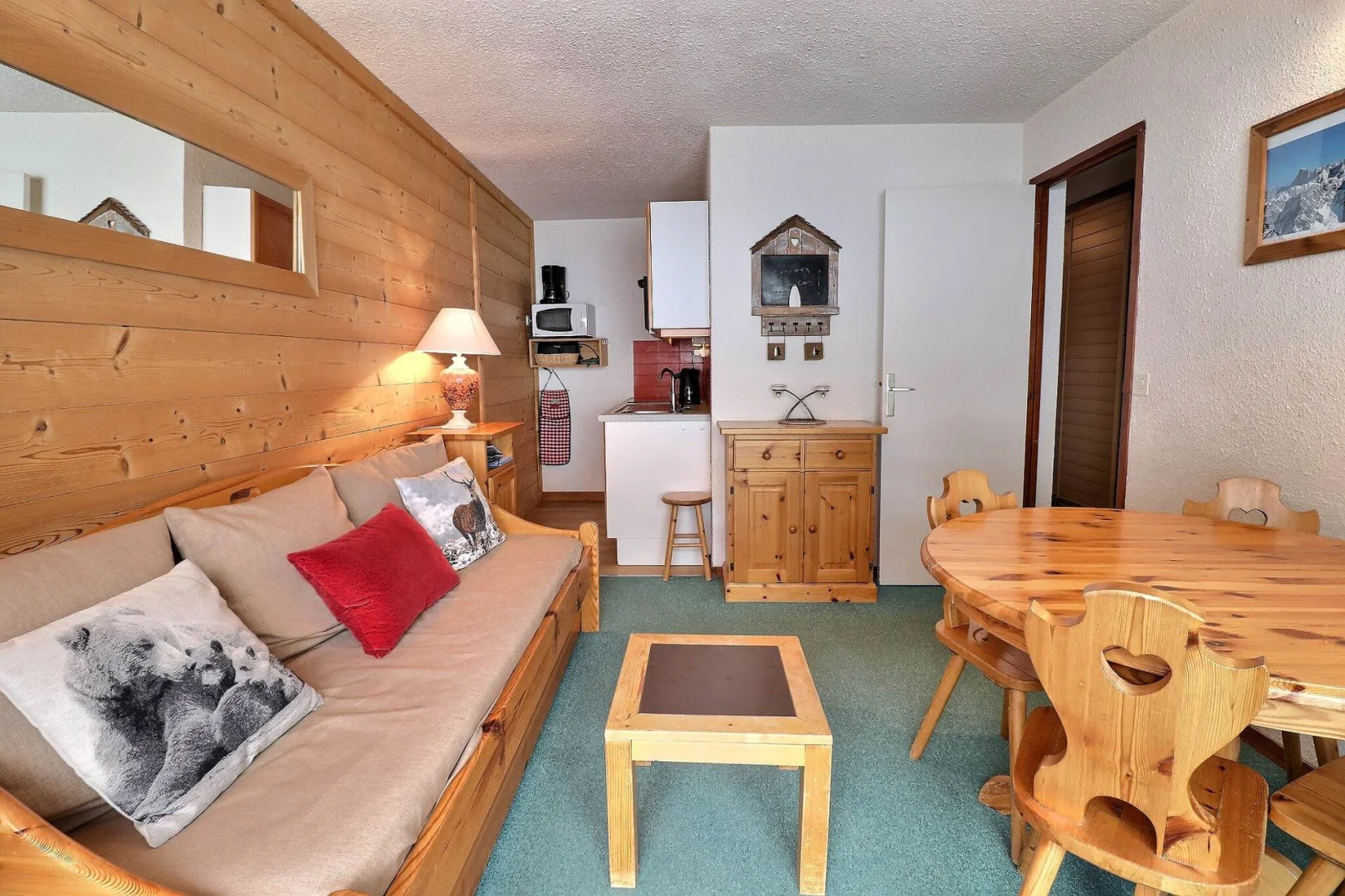 LACBD8 / 2 rooms alcove / Méribel / Le Hameau