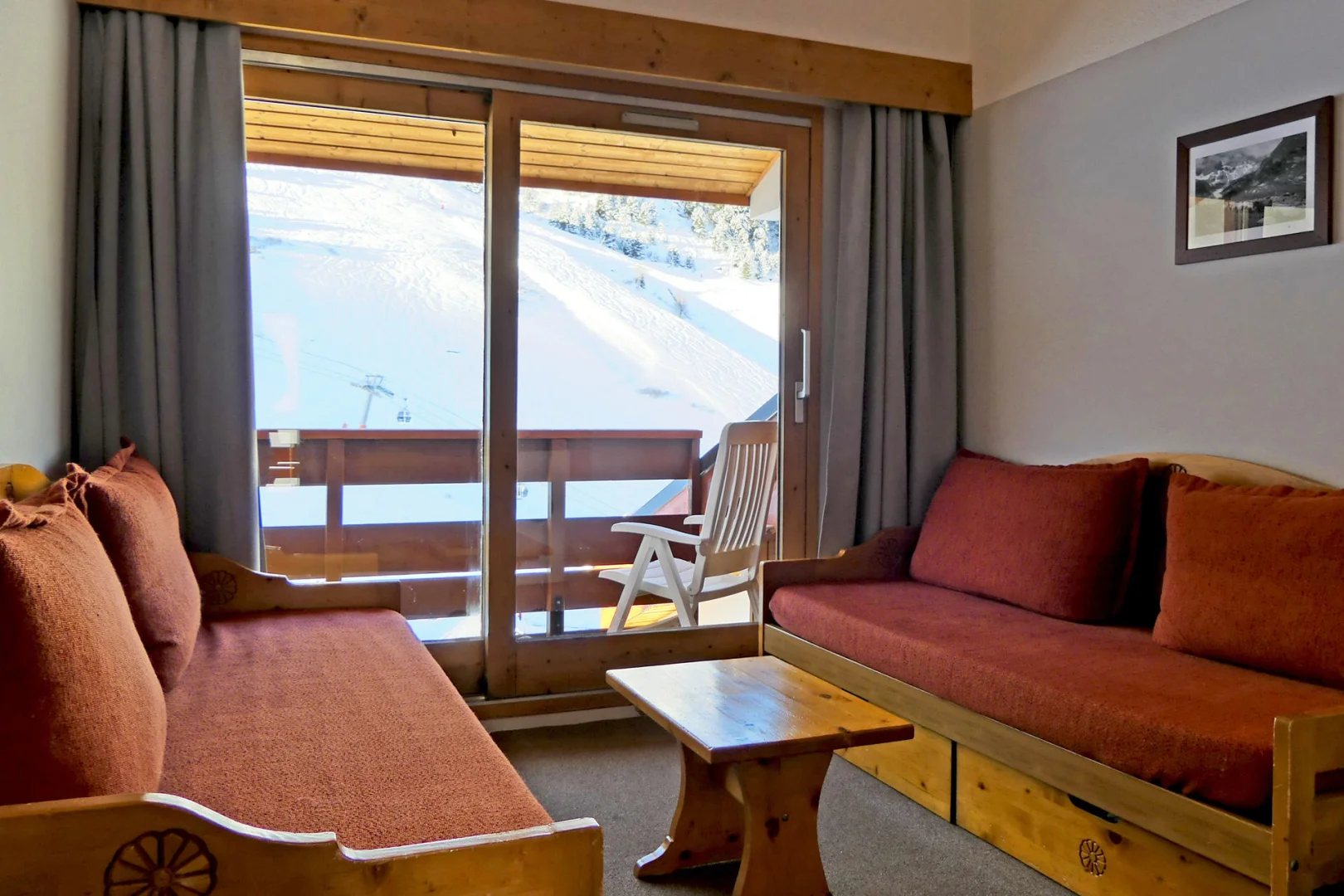 PRA1212 / 2 rooms cabin / Méribel / Le Chatelet