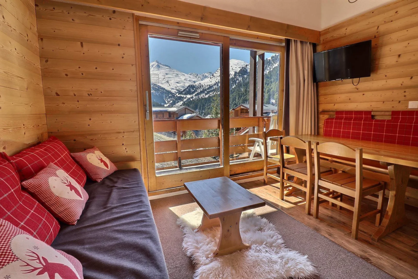 PRA614 / 2 rooms cabin / Méribel / Le Chatelet