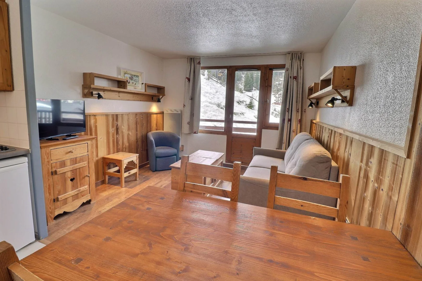 LGB313 / 2 rooms / La Tania / Centre - La Tania