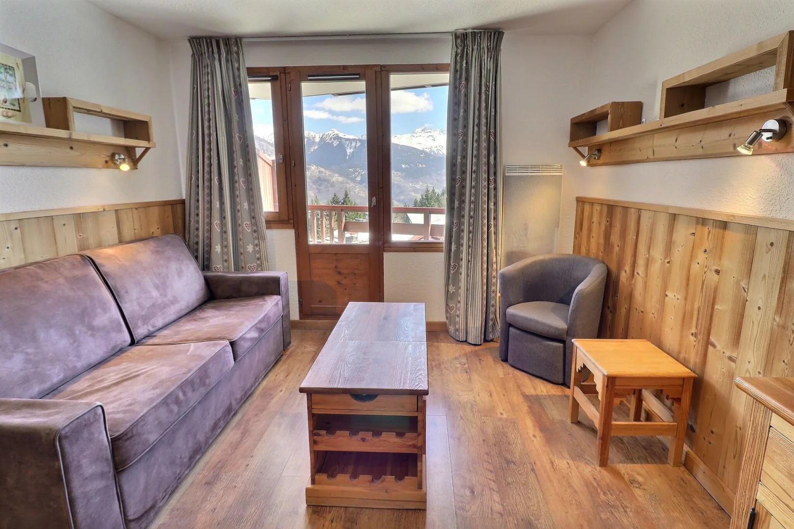 LGB412 / 2 rooms / La Tania / Centre - La Tania