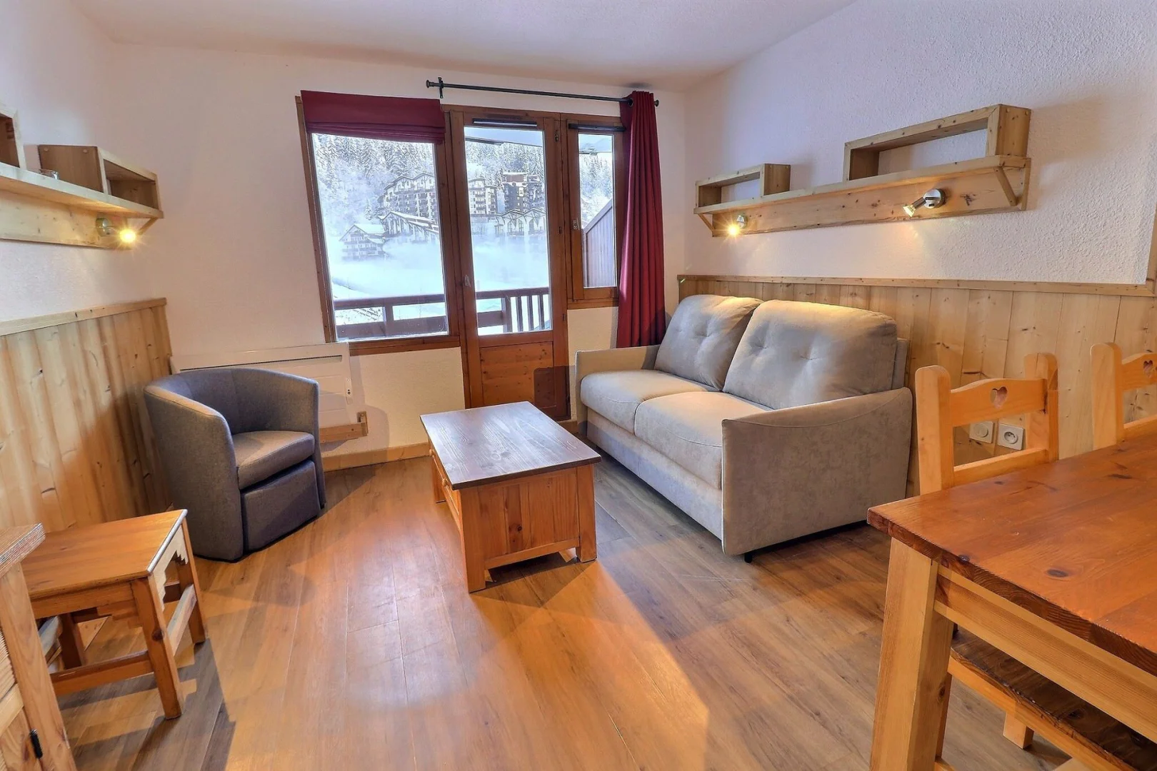 LGB413 / 2 rooms / La Tania / Centre - La Tania