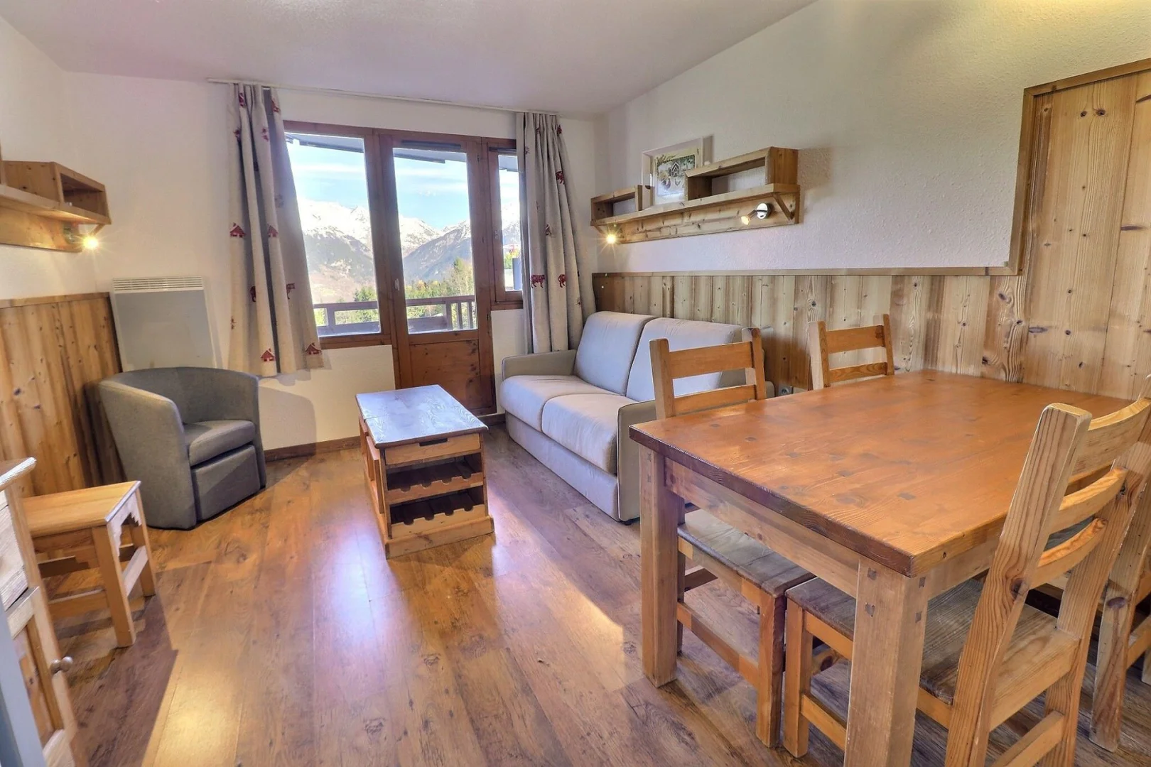 LGB614 / 2 rooms / La Tania / Centre - La Tania
