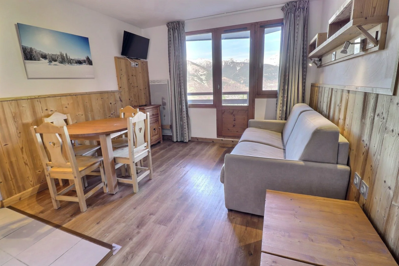 LGB618 / 2 rooms / La Tania / Centre - La Tania