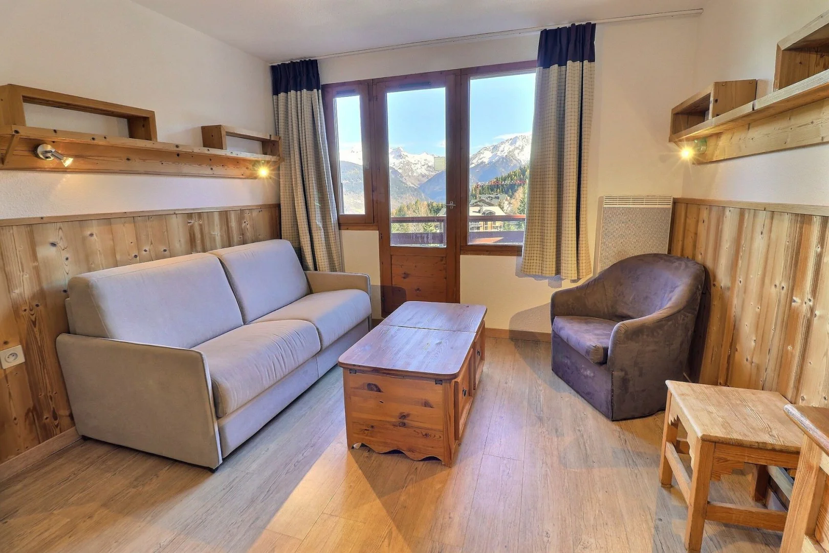 LGB924 / 2 rooms / La Tania / Centre - La Tania